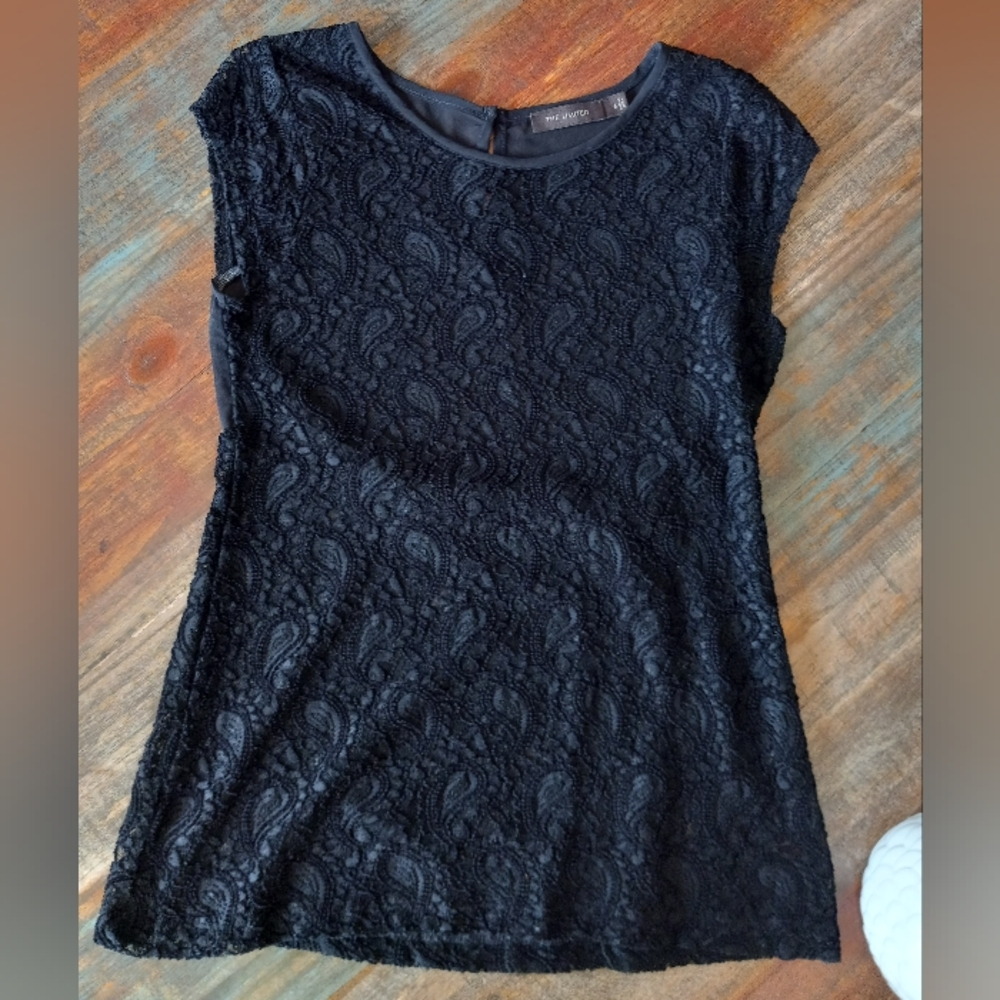 Black Lace Top